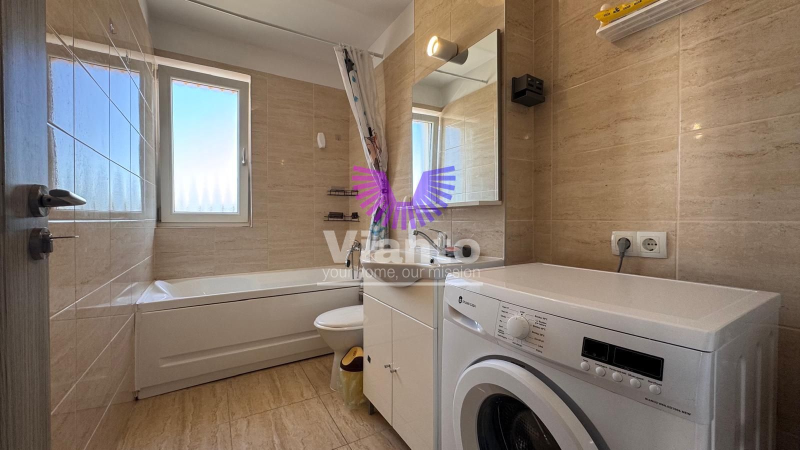 Apartament 2 Camere Utilat si Mobilat -Balcon si Parcare - Cartier Arhitectilor