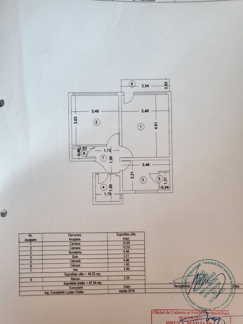Apartament 2 camere Brancoveanu