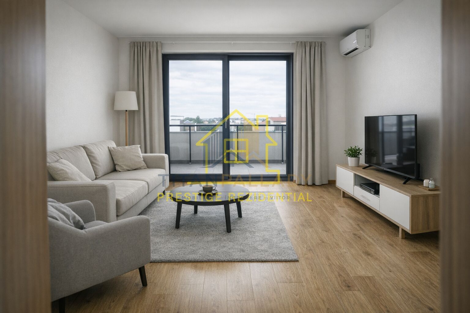 2 Camere 61mp cu Balcon Generos | Titan-Pallady