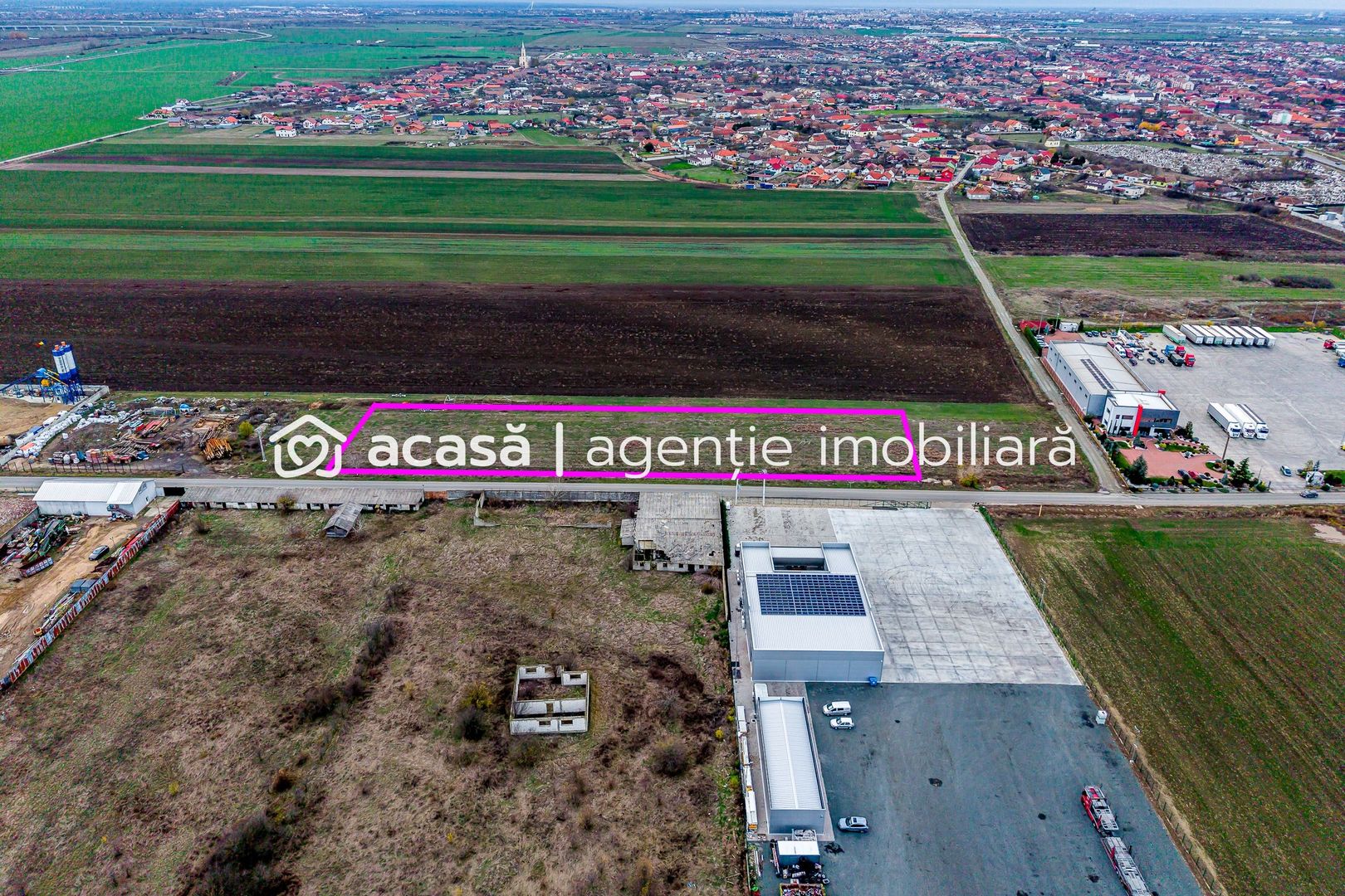 Imagine 4 - Teren cu acces DN7 și A1, ideal pentru dezvoltări industriale