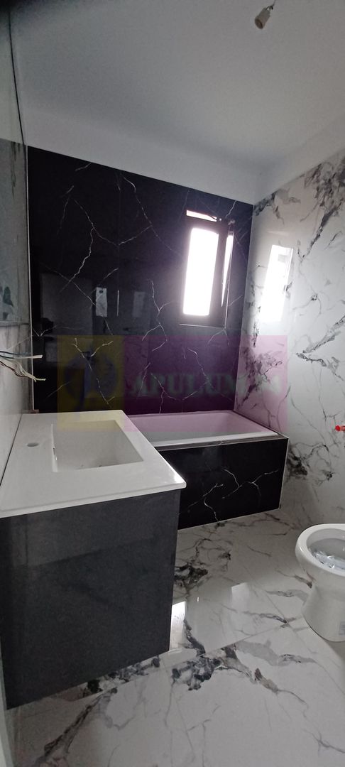 Săbăreni, casă nouă, 3 camere, 2 băi, bucătărie, terasă, pivniță