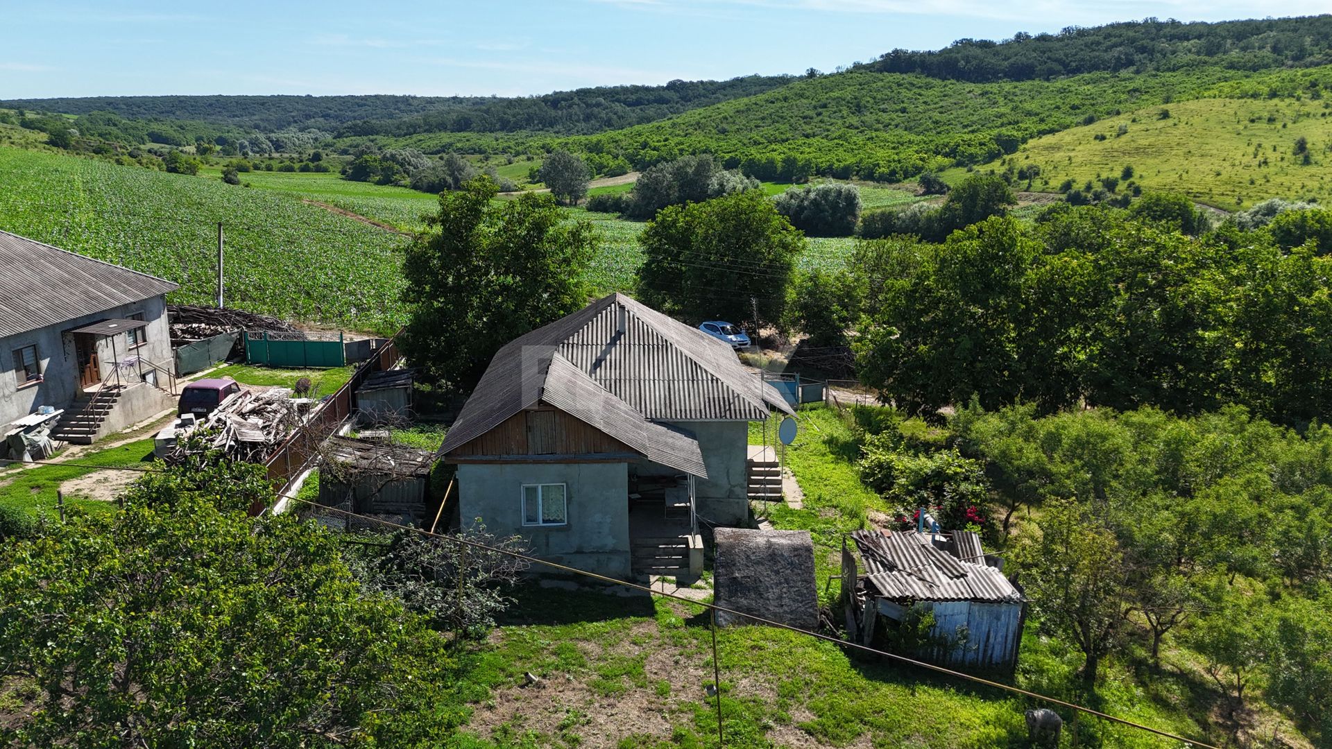 Casă cu priveliște spre pădure și 25,7 ari de teren – Hîrbovăț, r. Anenii Noi - imaginea 4