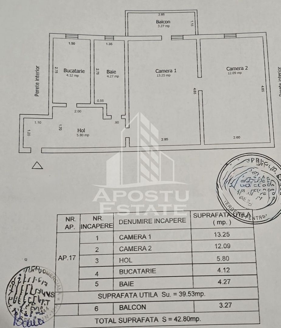 Apartament 2 camere de vanzare in zona Girocului - Judetean Timisoara - imaginea 8