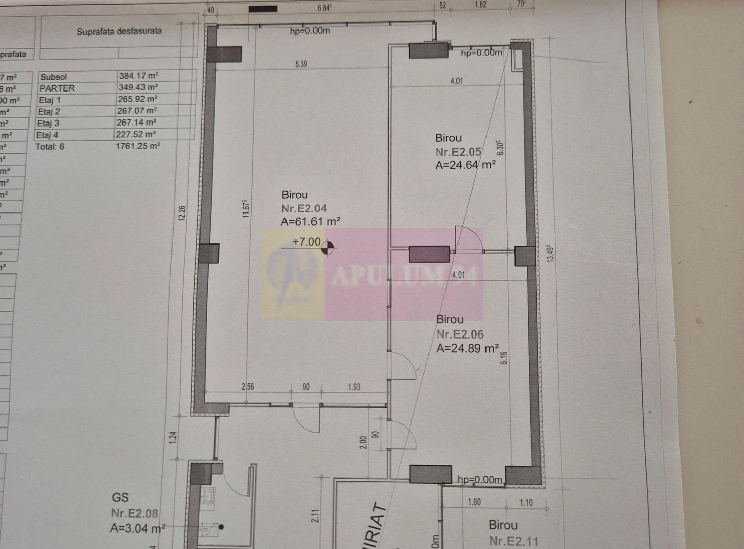 Birou open‑space 90 mp lângă Mall Prosper