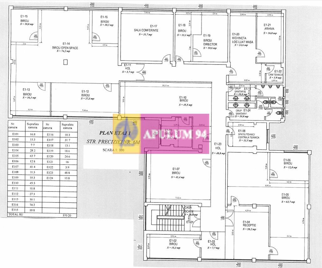 Spatiu Birouri, Sector 6, Preciziei