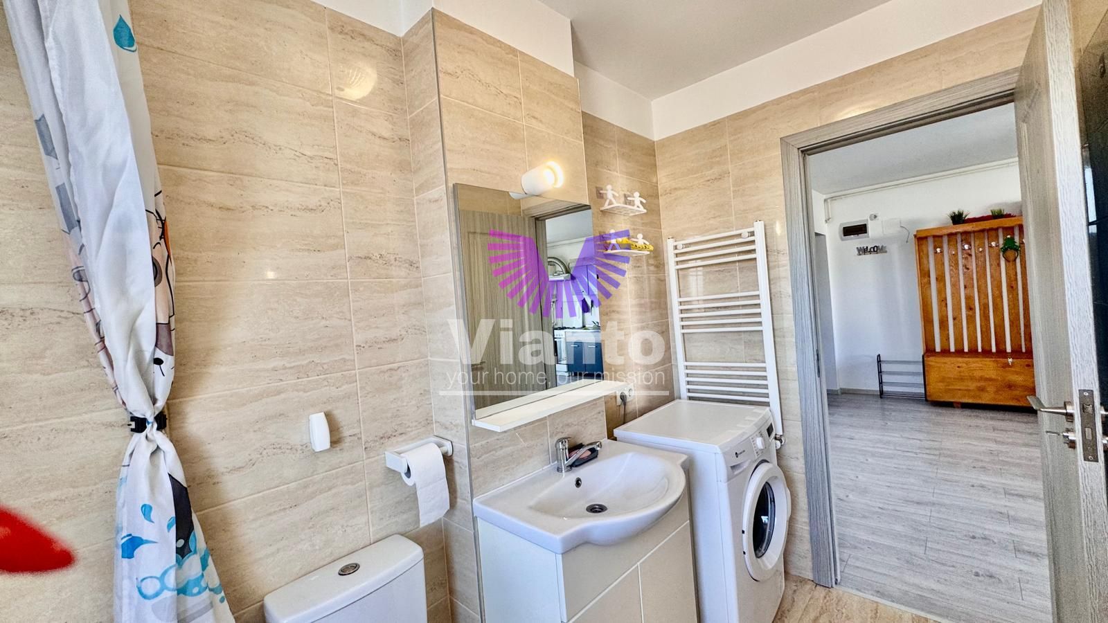 Apartament 2 Camere utilat si mobilat cu balcon si Parcare - Cartier Arhitectilor