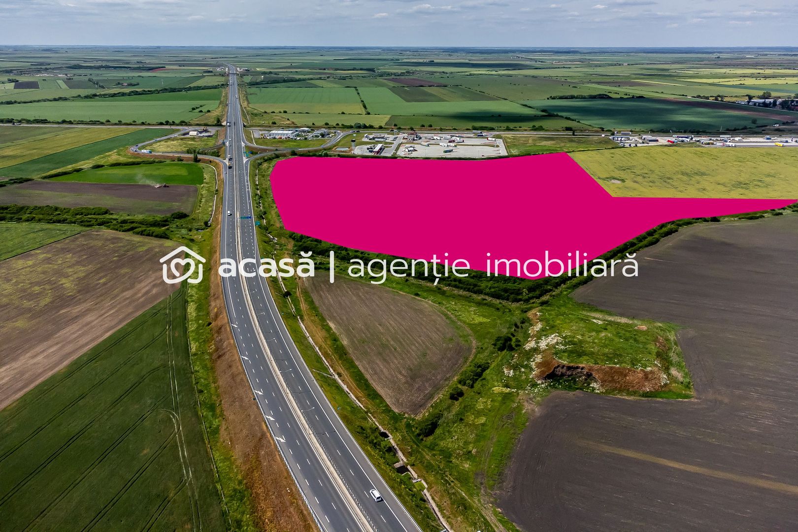 Imagine 2 - Investiție strategică: Teren cu PUZ pentru un parc logistic