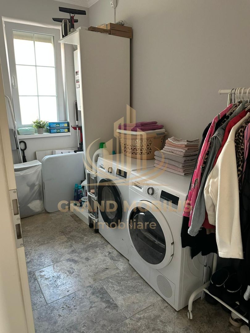 Casa in stil mediteranean, ultrafinisată 5 camere, 3 bai + curte. - imaginea 14