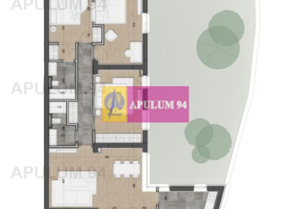 Apartament 4 camere | Gradina privata 160mp | Cartierul Armenesc