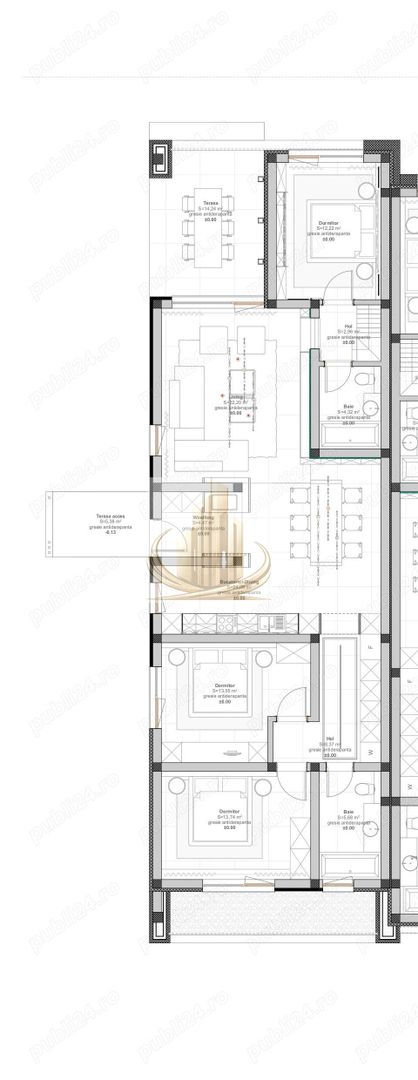 Duplex nou Ghiroda P+M, 141 mp utili, teren 440 mp,10 min de Timișoara - imaginea 7