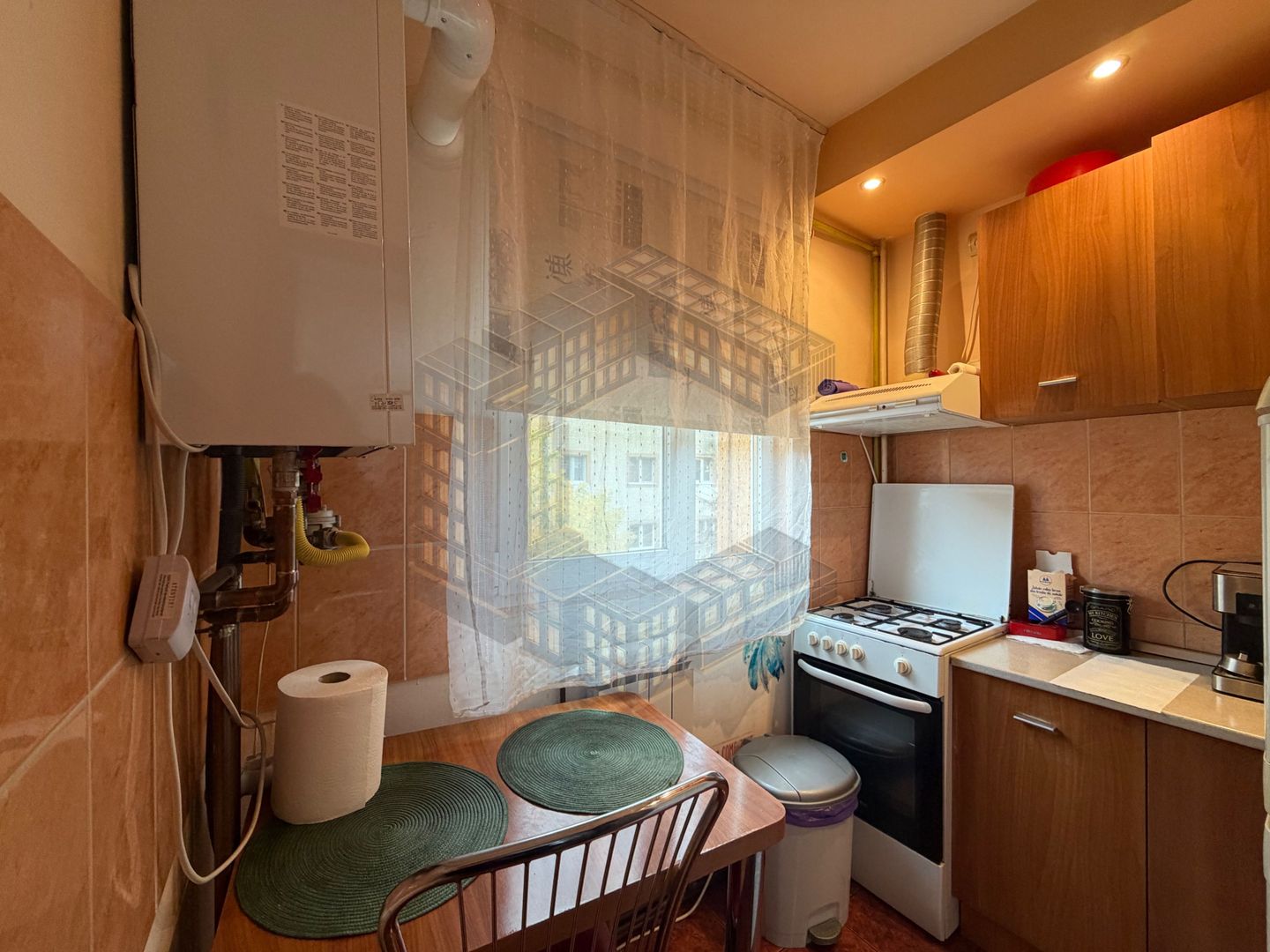 Apartament cu o camera, renovat, etaj intermediar, centrala, Girocului - imaginea 5