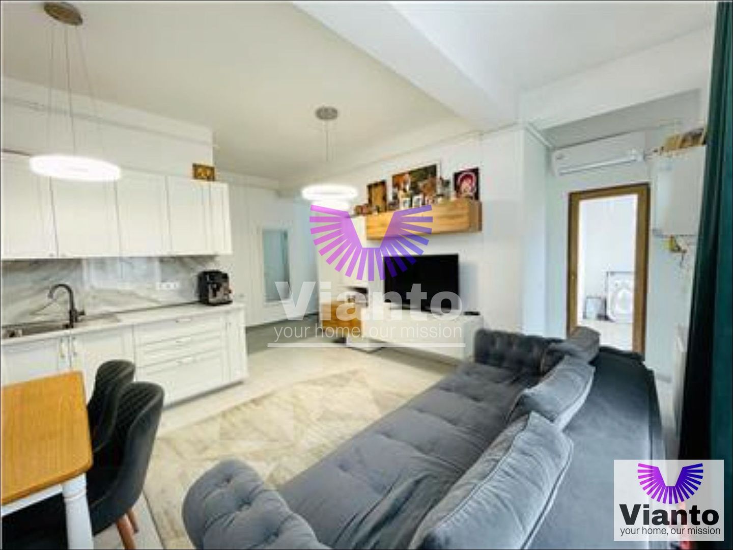 Apartament 2 camere 58mp mobilat-utilat complet loc parcare Selimbar