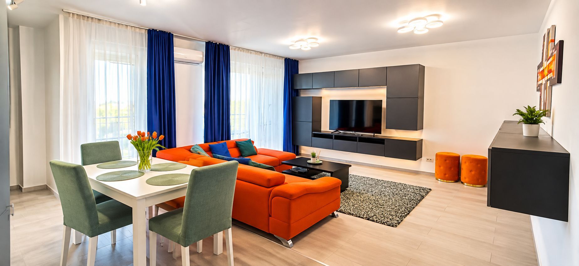 Apartament NOU LUX Complex Rezidential City of Mara  2 camere Parcare - imaginea 8