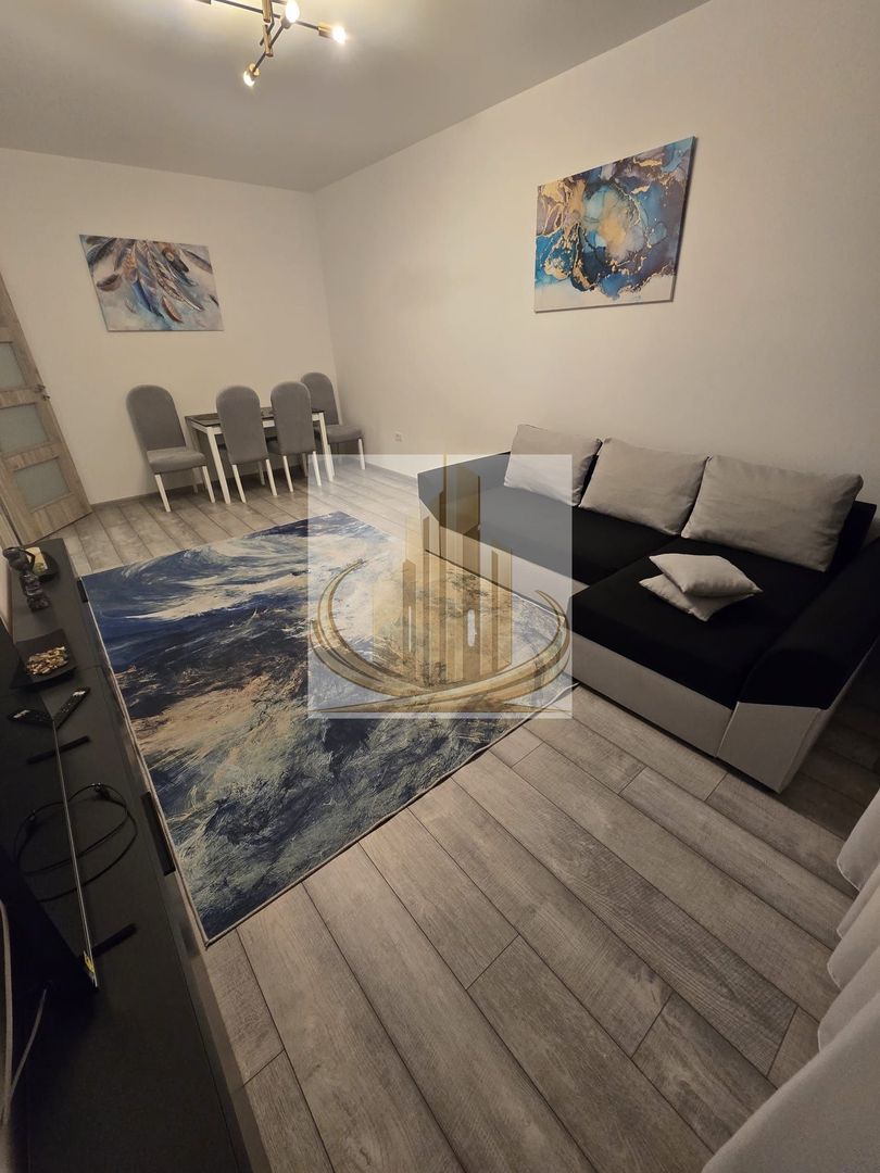 Apartament 2 camere decomandat 62,8 mp | Mobilat și utilat