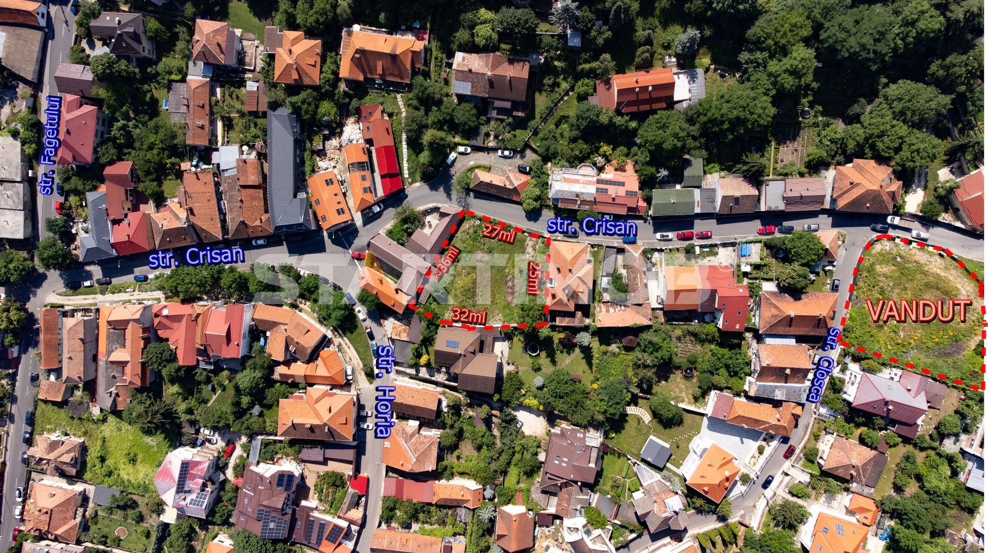 Teren construibil cu utilitati Brasov