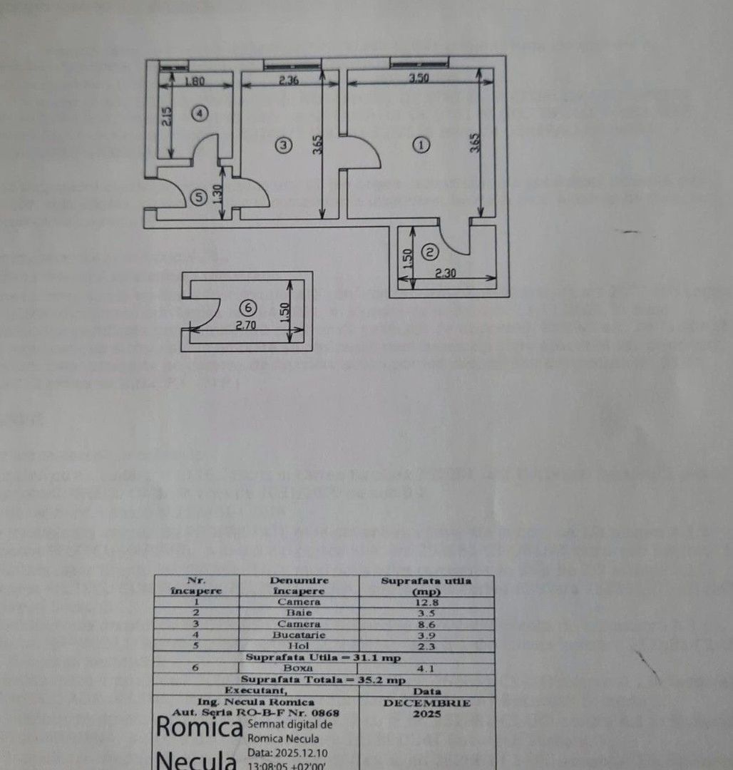 Dorobanti Ambsada Turca apartament 2 camere parter ideal firma /locuit - imaginea 4