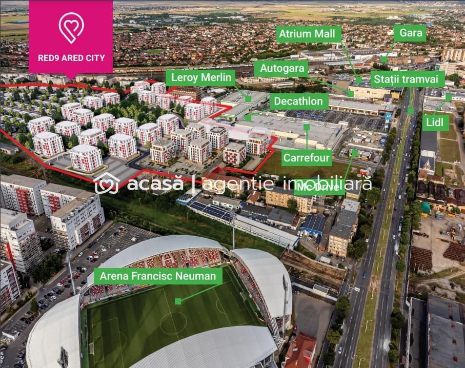 Parcela 494mp ARED - direct de la dezvoltator