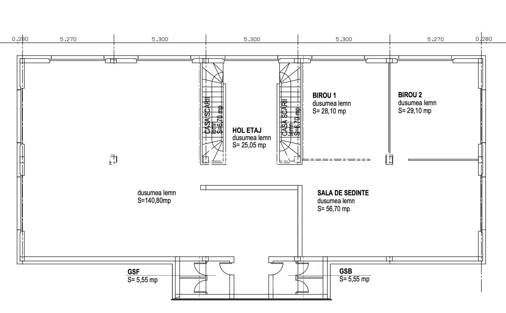 Imagine 7 - Birouri Premium de 304 mp în Zona Industrială Vest Arad