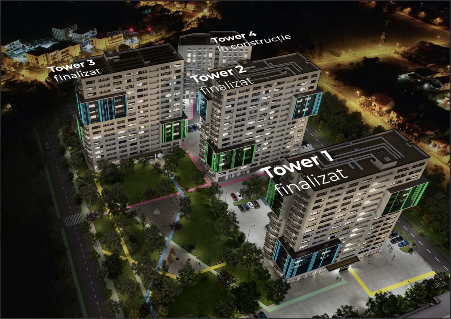 Imagine 3 - De vânzare apartamente noi în XCity Towers Timișoara! Comision zero!