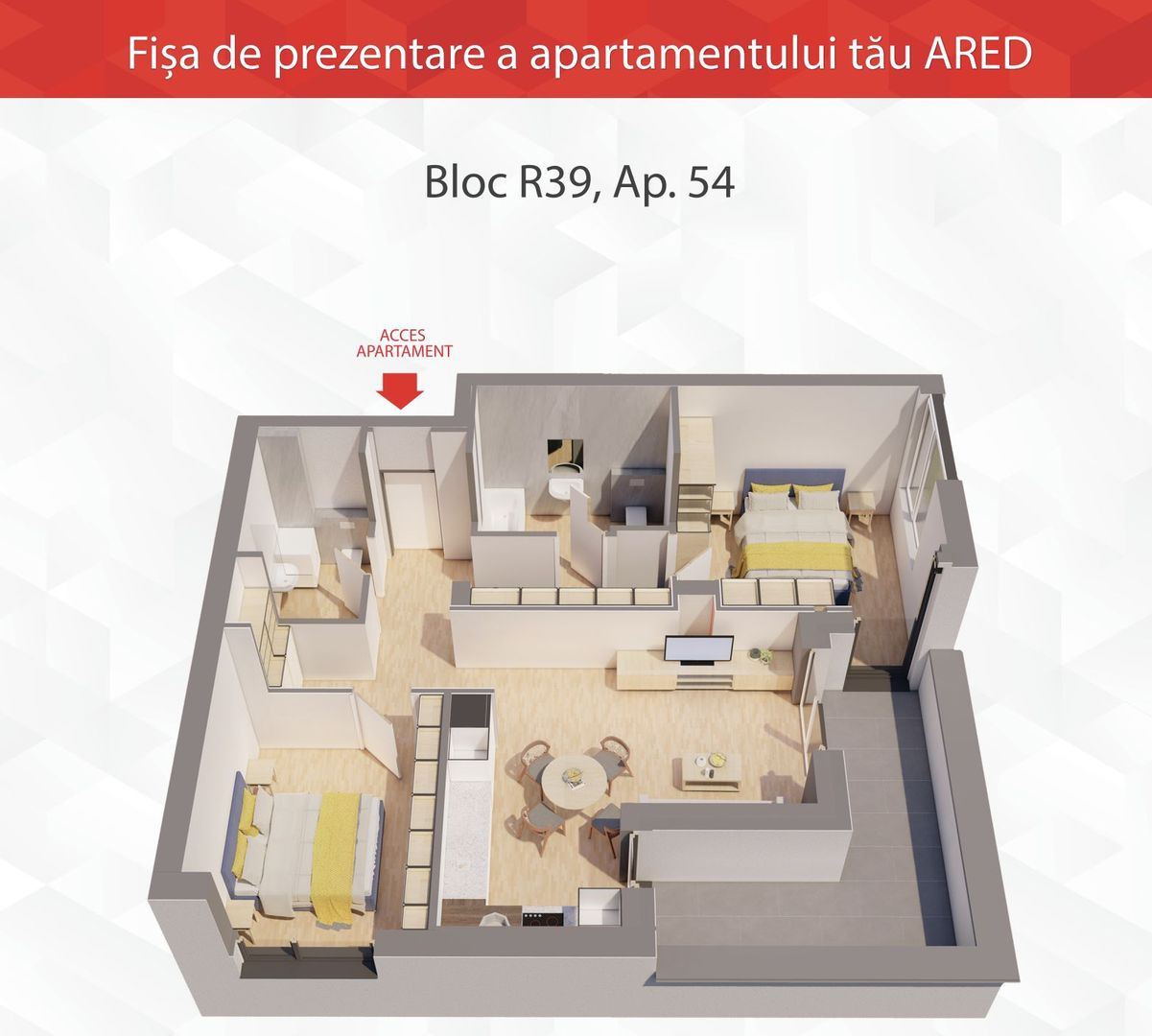 In curand apartamente noi tip PENTHOUSE la ARED Comision 0