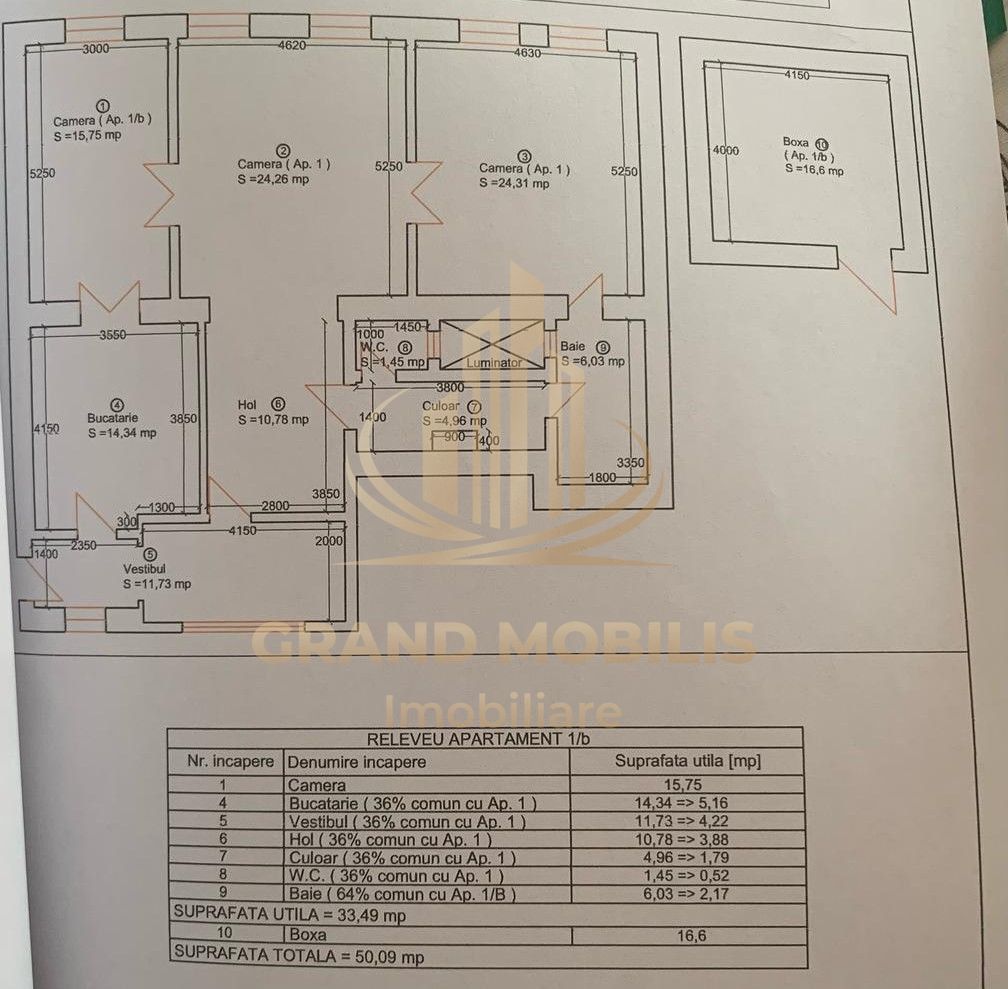 Apartament în imobil istoric – 120 mp utili | Elisabetin – Bălcescu - imaginea 12