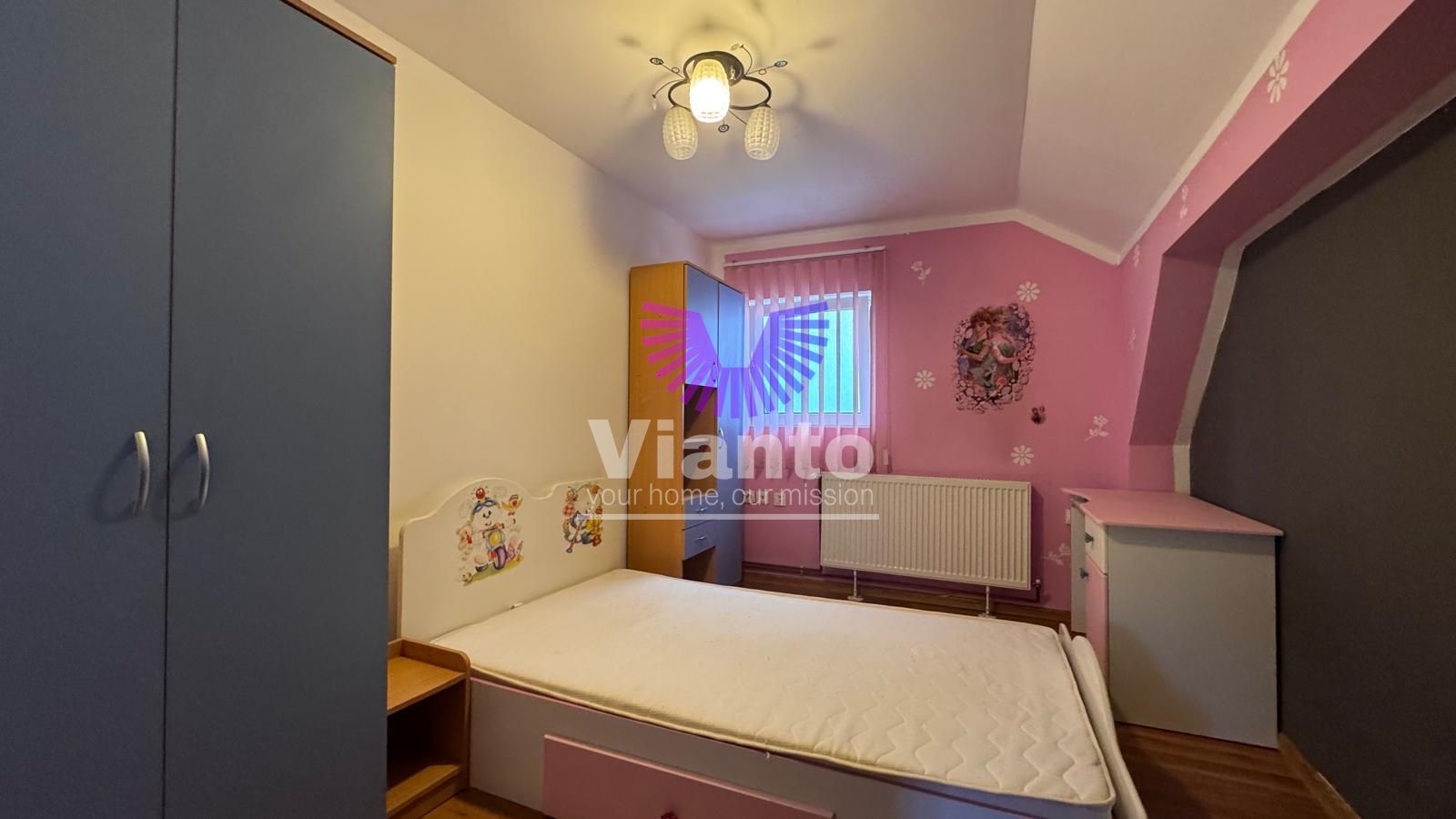 Casa Individuala de Inchiriat 5 Camere - Curte cu Zona de Barbeque-Gusterita