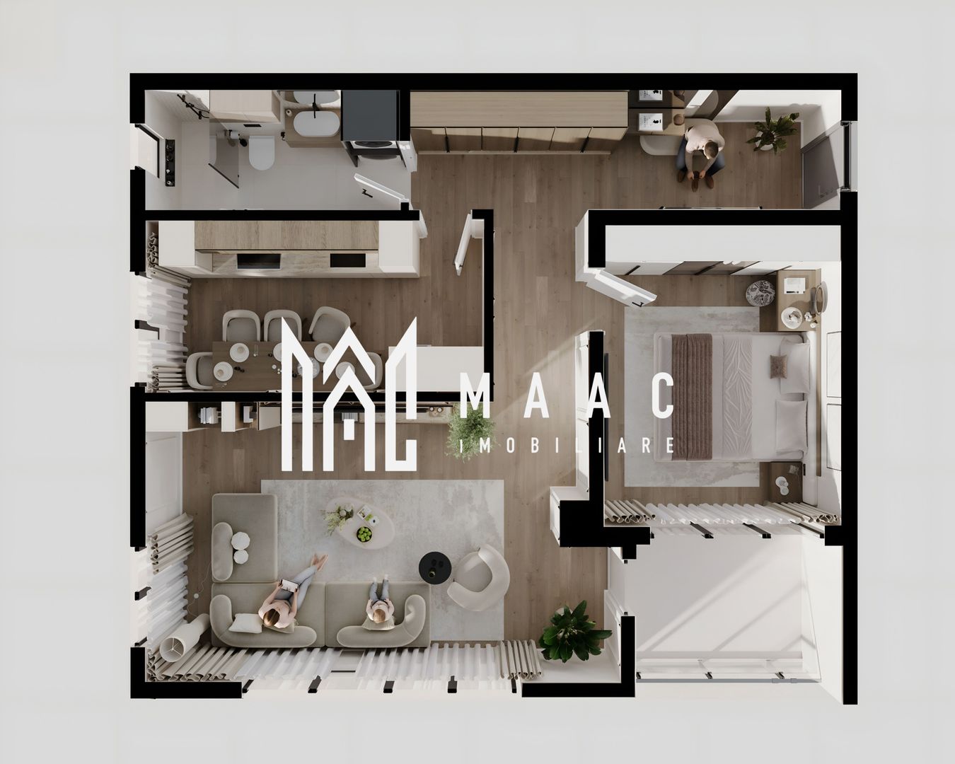 APARATEMNT 2 CAMERE I CALEA SURII MICI - imaginea 32