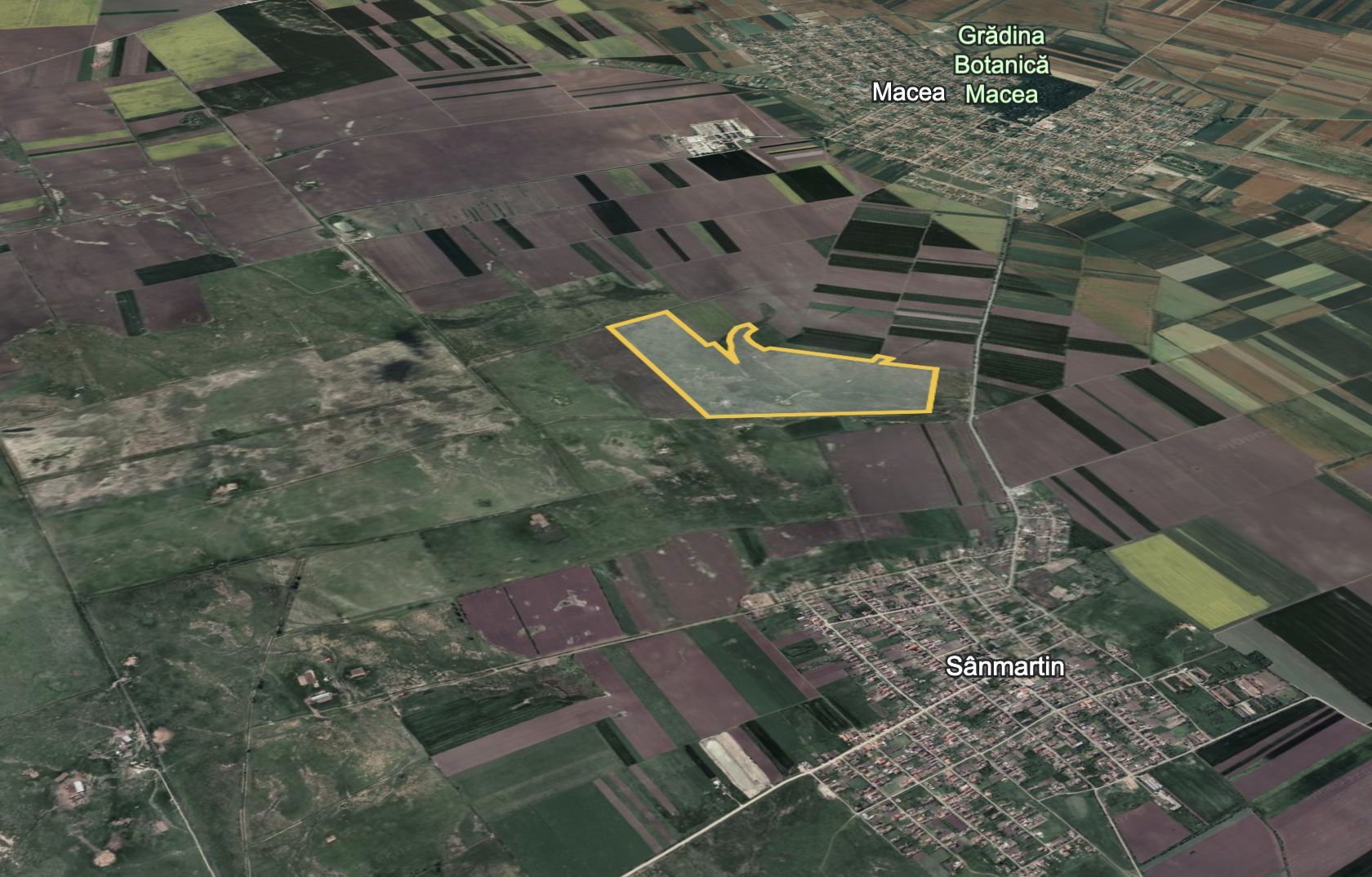 Imagine 3 - Teren 42 ha pentru parc fotovoltaic – Macea, Arad