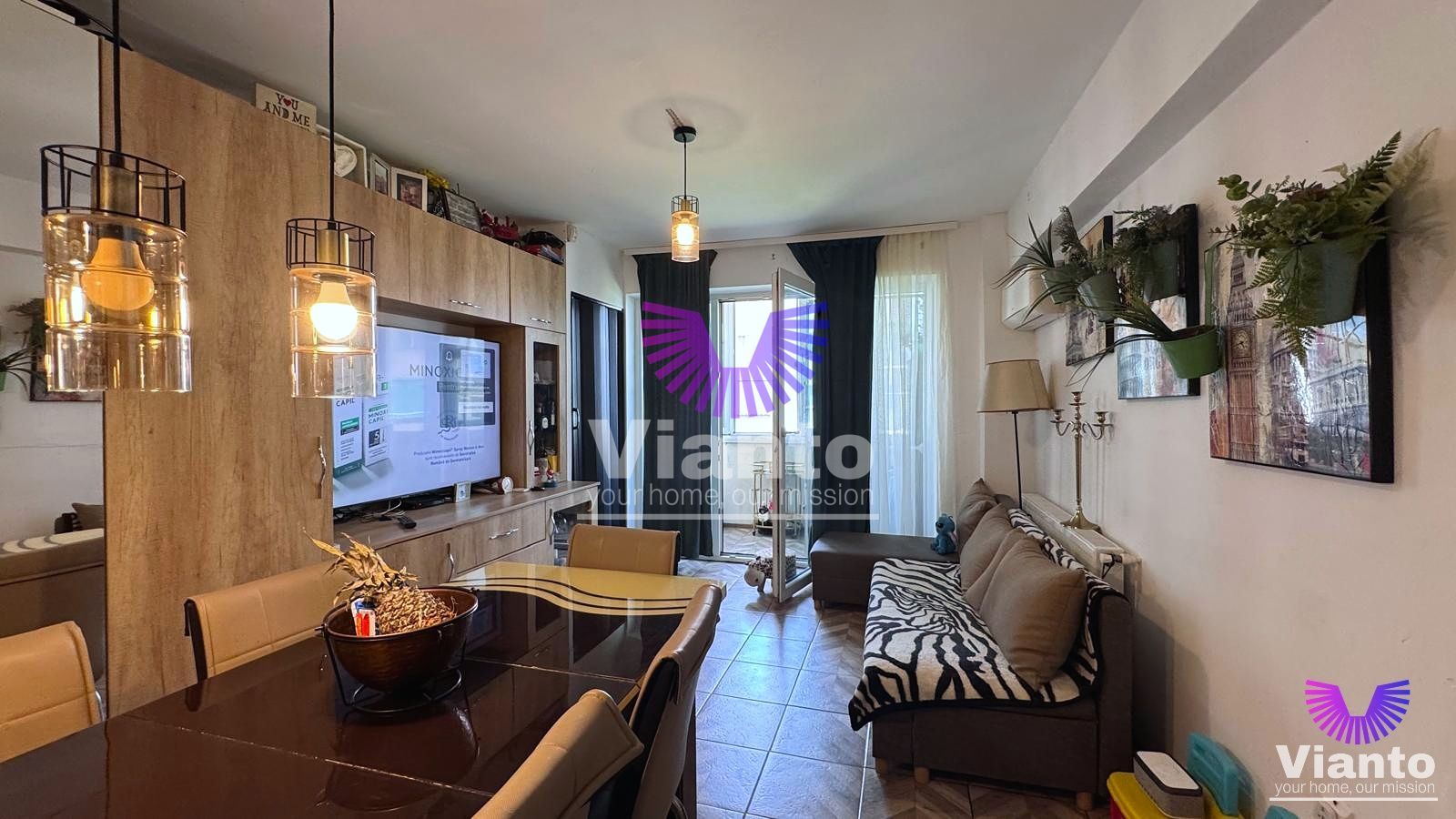 Apartament 3 camere si 2 balcoane - Cartier Arhitectilor