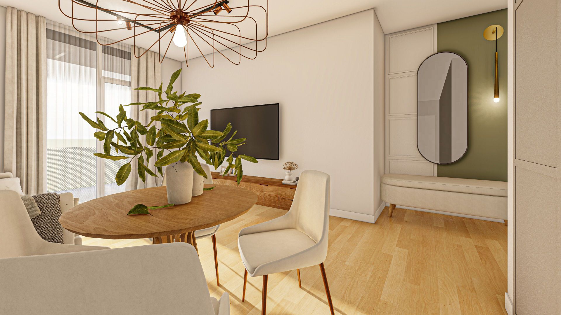 Imagine 4 - Comision 0%,  Apartament cu 2 camere LA CHEIE cu chirias inclus
