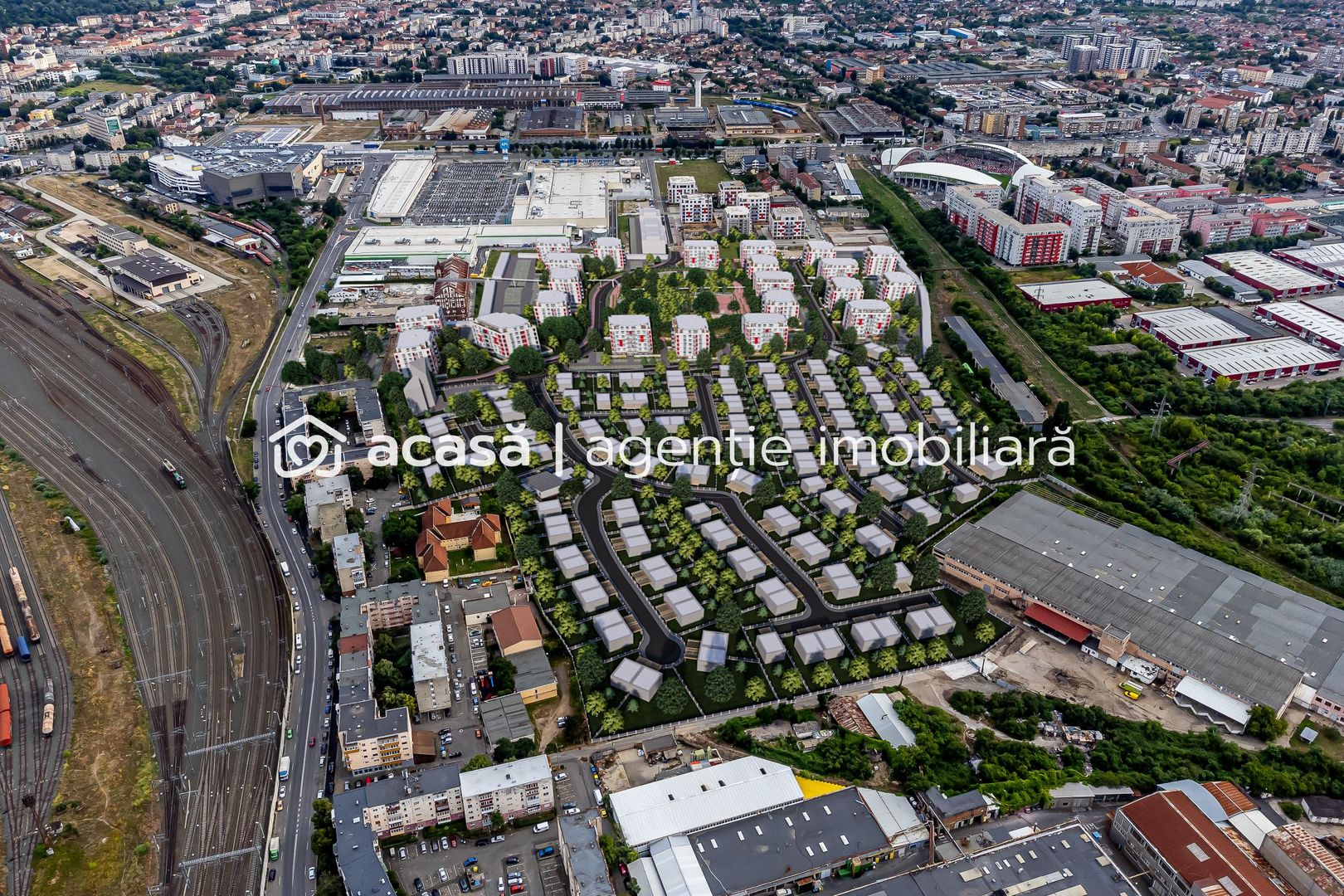 Imagine 3 - Parcelă ARED - 657 mp, cu infrastructură completă
