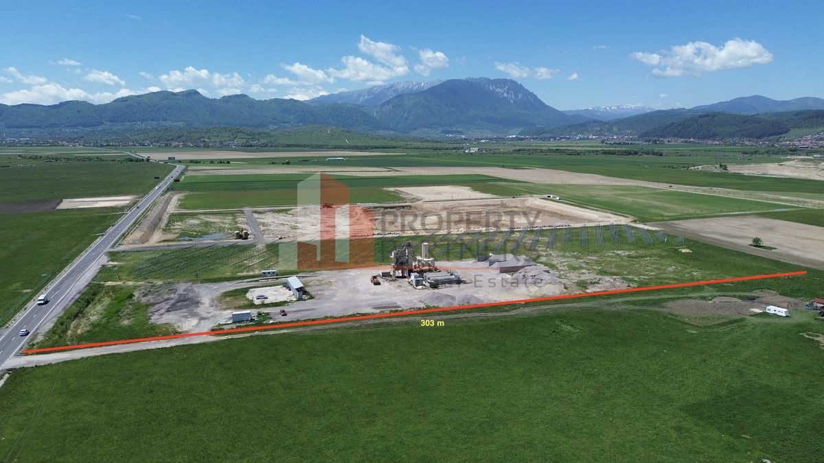 Teren pentru dezvoltare industrială/comercială 23.200 mp Râșnov DN73 - imaginea 5