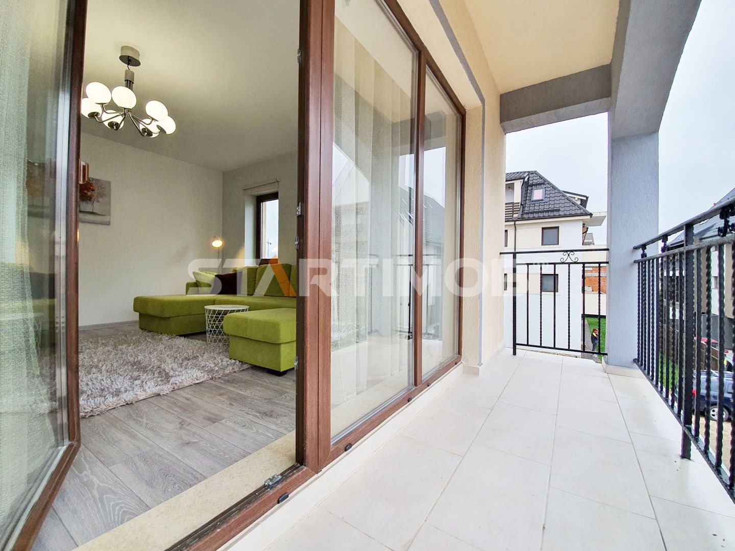 Apartament mobilat 3 camere cu parcare subterana