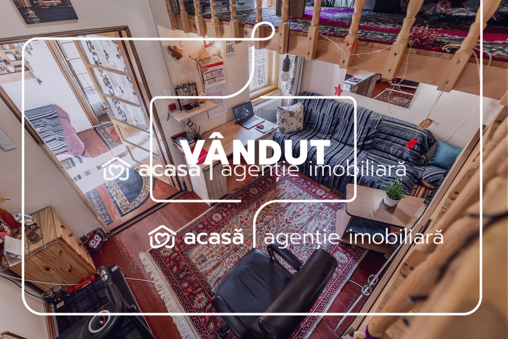 Imagine 1 - VÂNDUT! Apartament 2 camere ultracentral + spațiu bonus la demisol