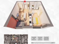 Penthouse in R39– direct de la dezvoltator, fără agenție! Ap.55