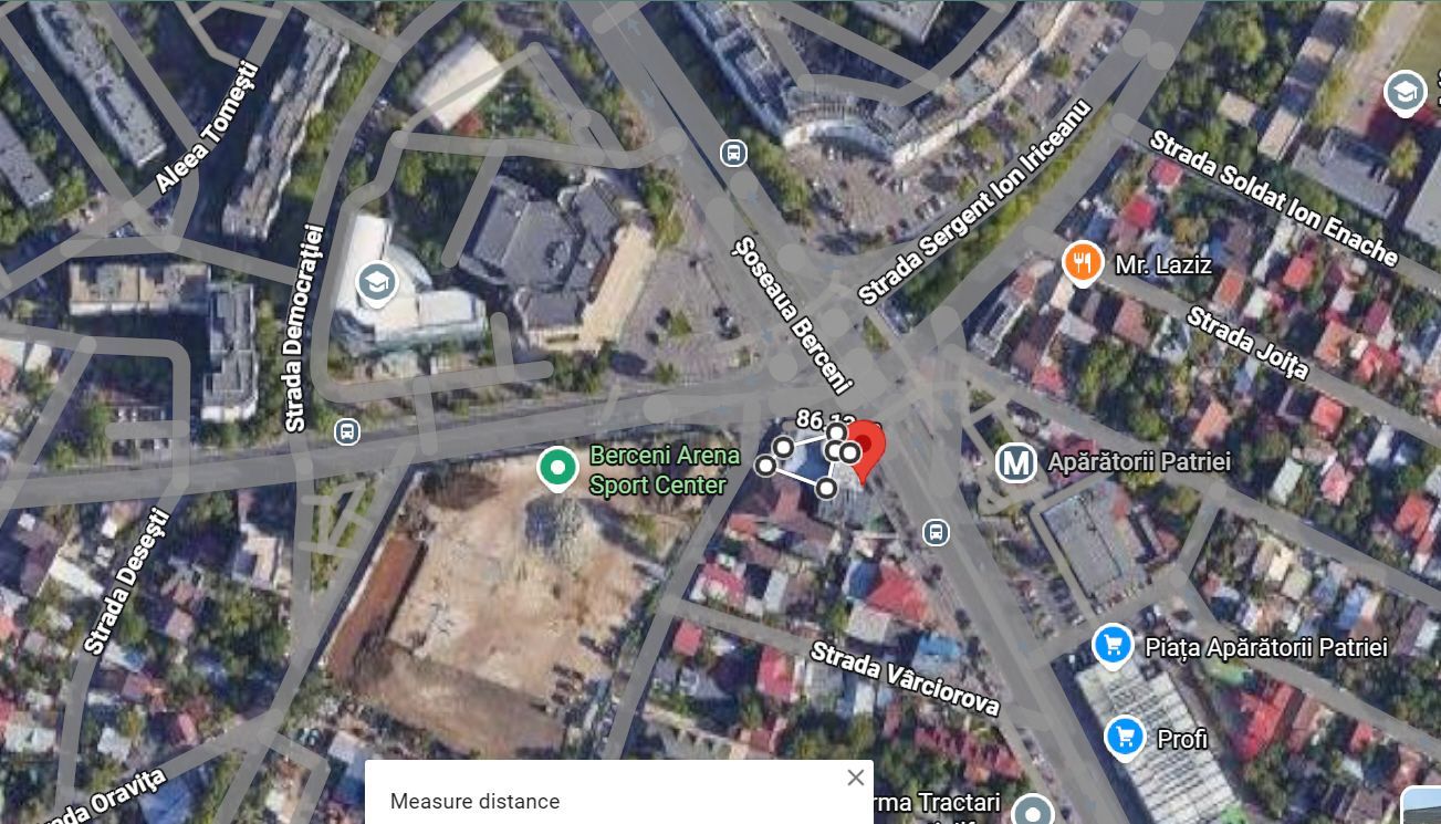 Teren cu autorizatie de construire la metrou Aparatorii Patriei - imaginea 3