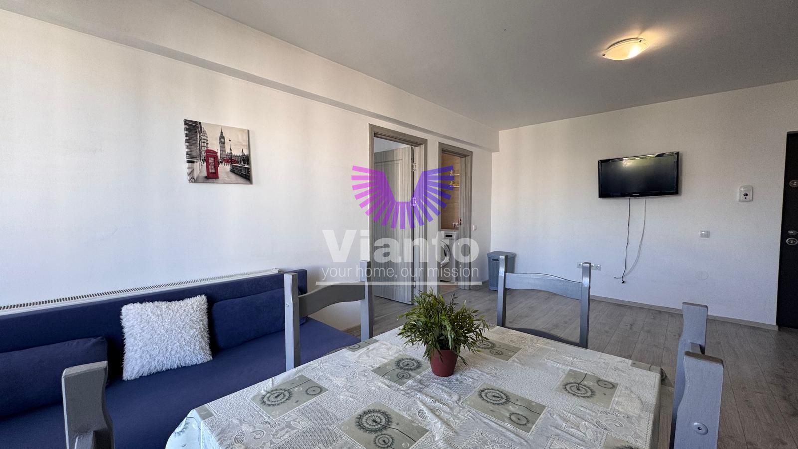 Apartament 2 Camere Utilat si Mobilat -Balcon si Parcare - Cartier Arhitectilor