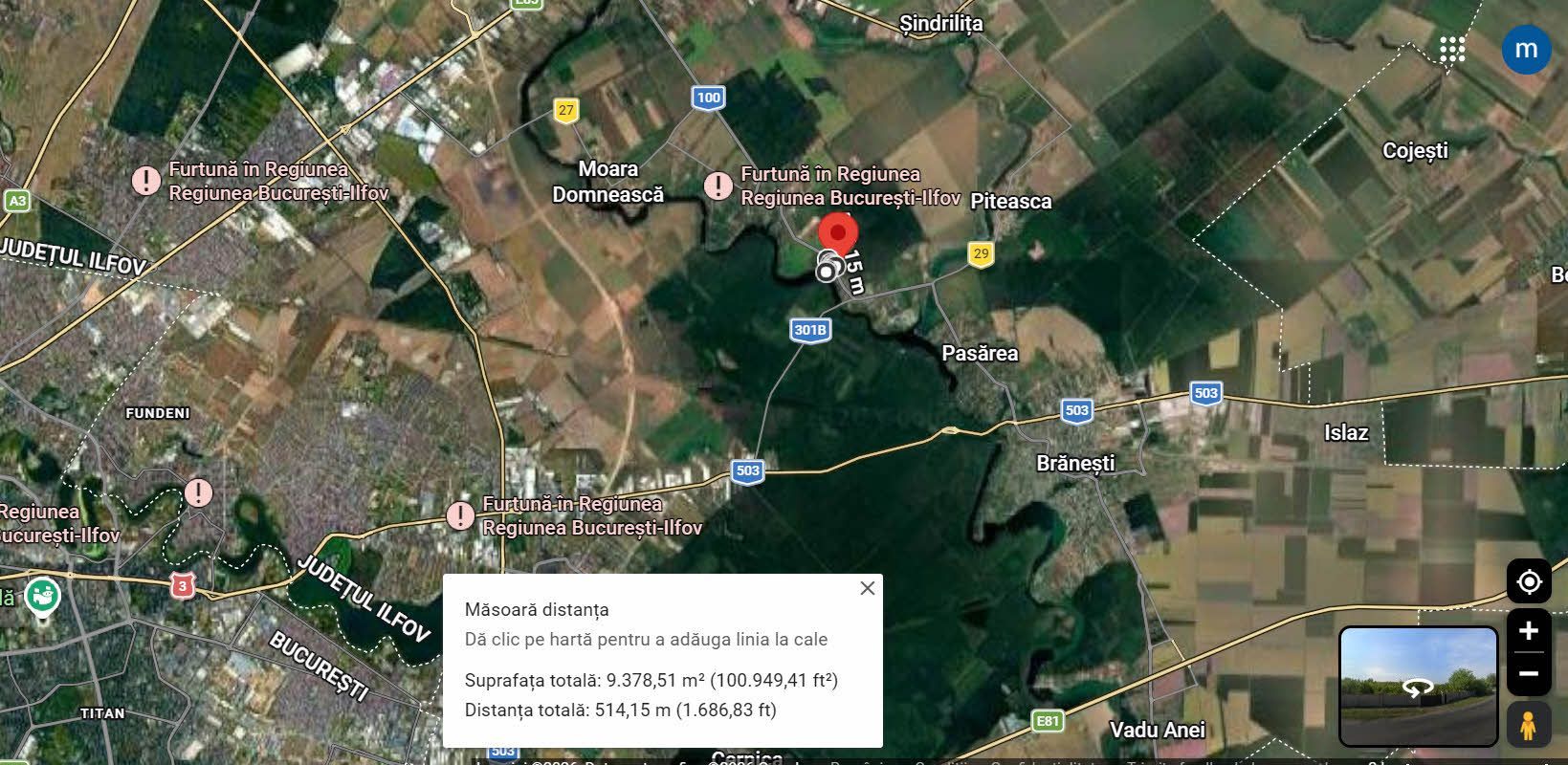 Vand teren intravilan Cozieni - Ganeasa - 9300 mp - imaginea 4