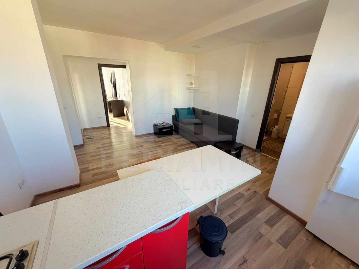 3 Camere-Mobilat-Utilat-60mp-Centrala Termica-Zona Grivitei - imaginea 2