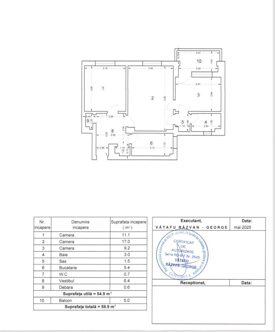 Romana Coloane apartament 3 camere  mobilate si utilate