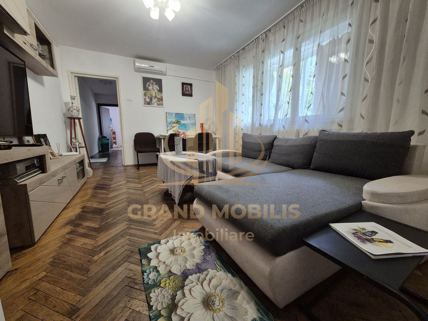 Apartament 3 camere, 63 mp, etaj 1, balcon și boxă – Zona Circumvalati