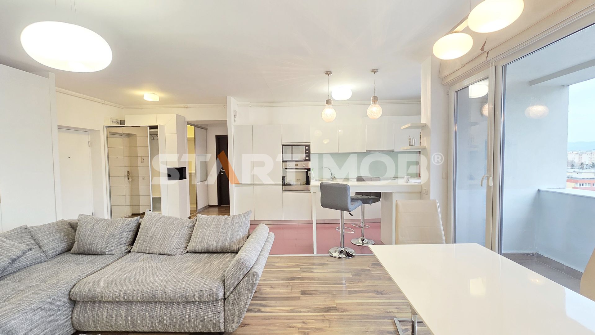 Apartament mobilat doua camere Alphaville