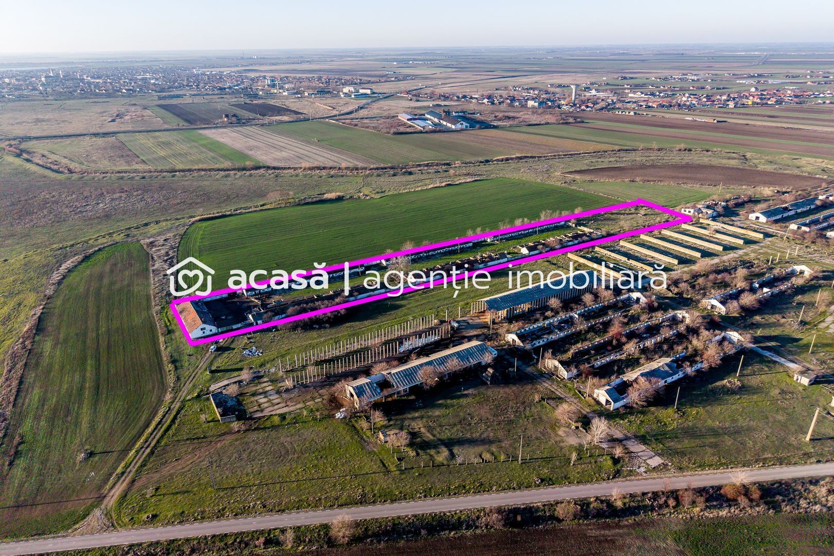 Imagine 3 - NĂDLAC | Teren 1.15 HA lângă Autostradă | 2.500mp Hale