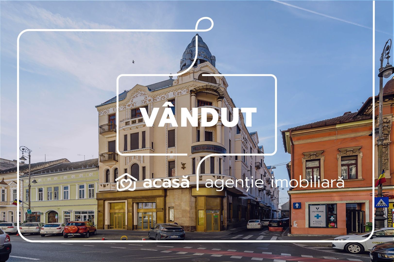 VÂNDUT! Apartament cu 4 Camere în Palatul Bohuș, Arad
