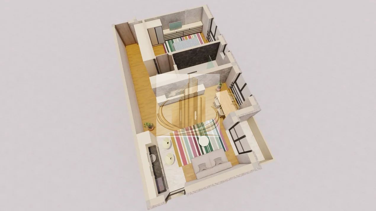 Apartament 2 camere Sânandrei, 55 mp, balcon, parcare inclusă - imaginea 6