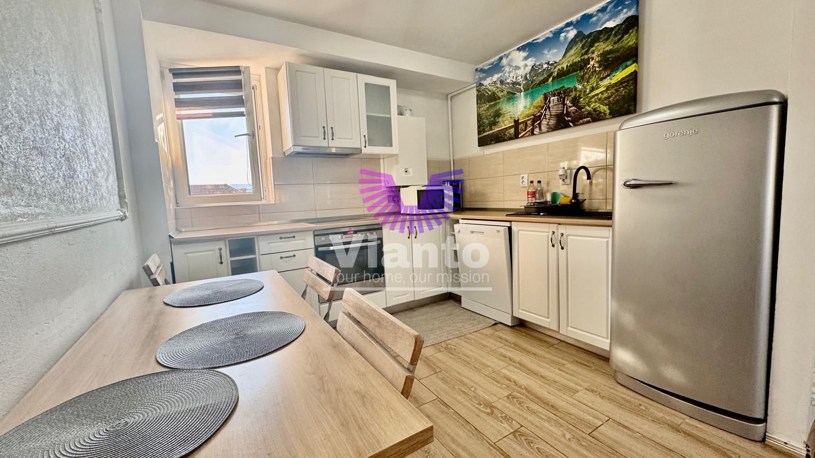 Apartament 3 camere mobilat si utilat compet - Zona sub-Arini - Calea Poplacii