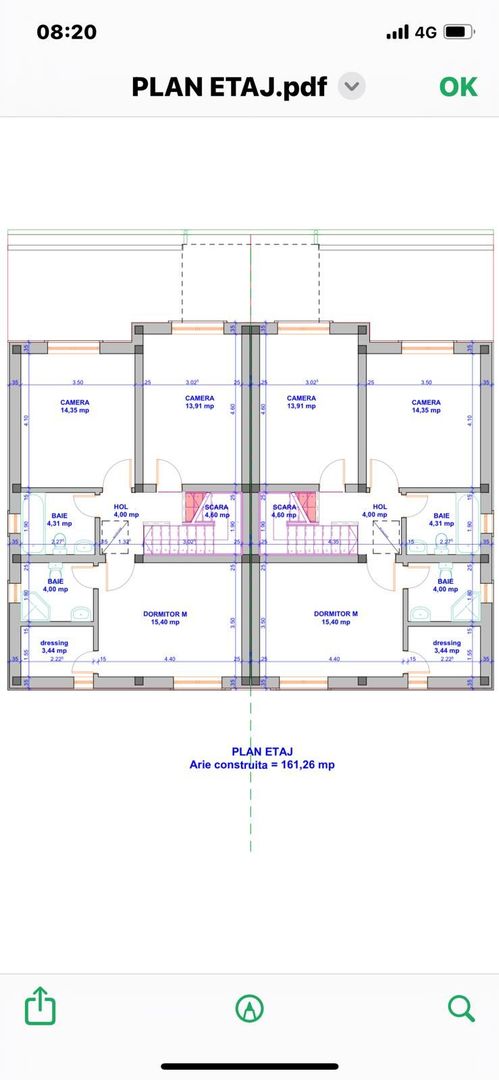 Jumătate de duplex cu interior la gri de vânzare în Giarmata Vii - imaginea 5