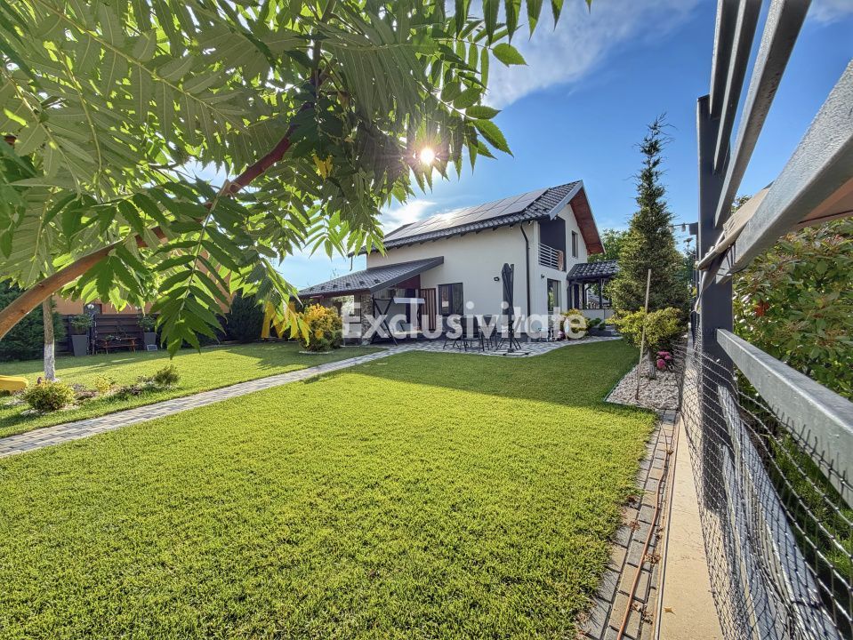 Casa moderna la cheie cu teren 485 mp Stefanesti - imaginea 7