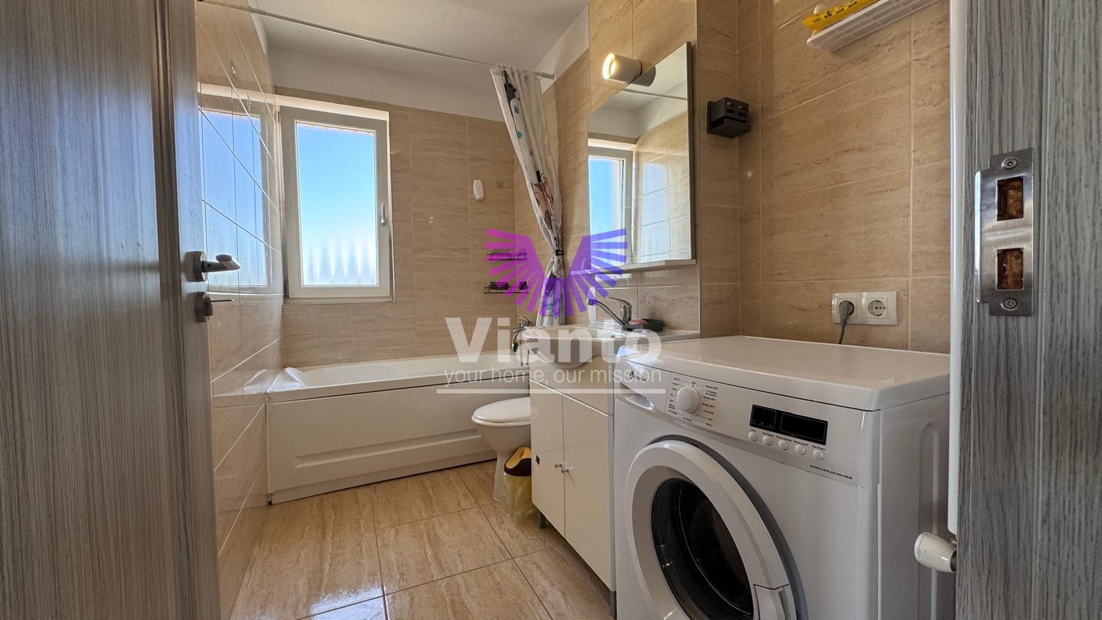 Apartament 2 Camere Utilat si Mobilat -Balcon si Parcare - Cartier Arhitectilor