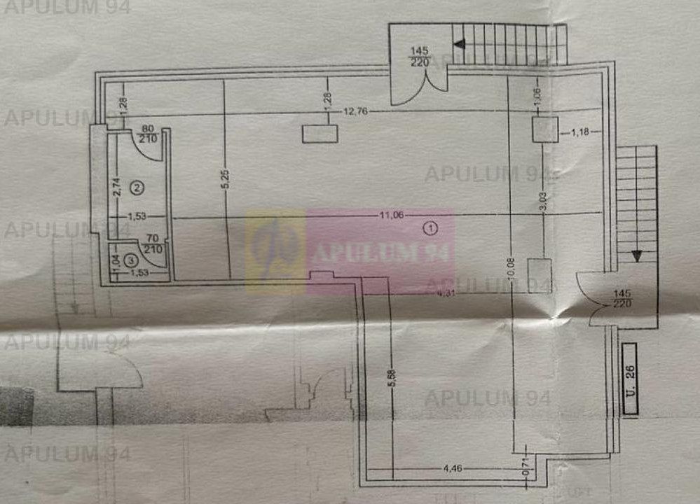 Spațiu comercial 98mp OPEN SPACE zona Metrou Leonida